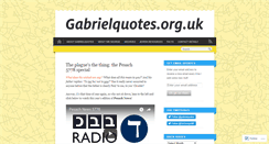 Desktop Screenshot of gabrielquotes.org.uk